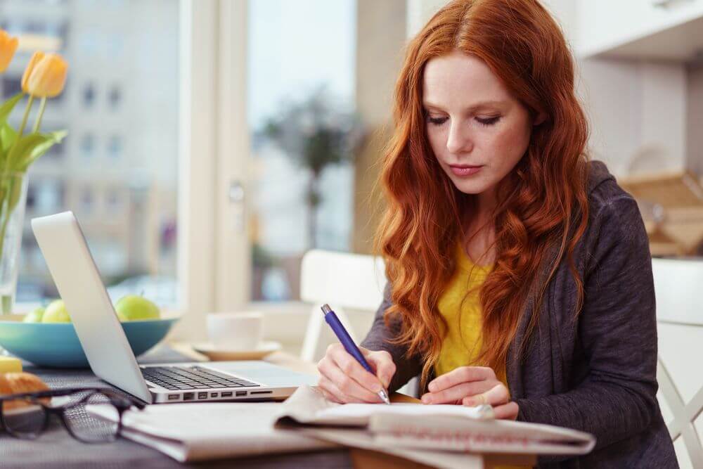 Wisconsin Student Studying Online From Home For Psychology Doctorate Degree