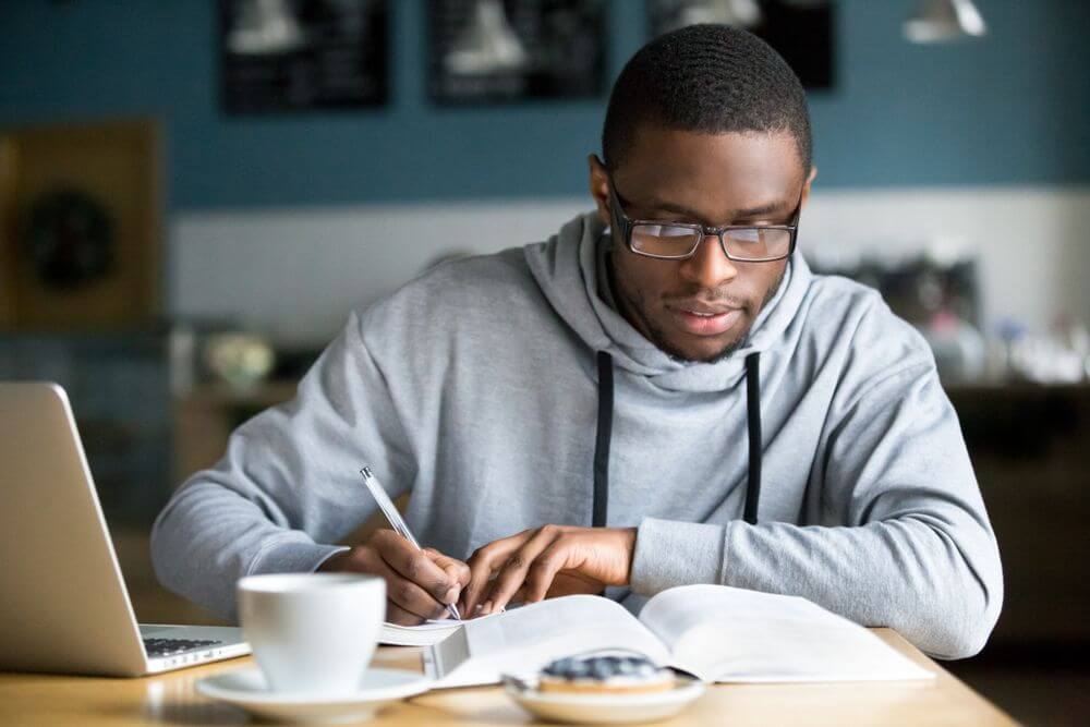 Utah Student Studying For His Psychology Masters